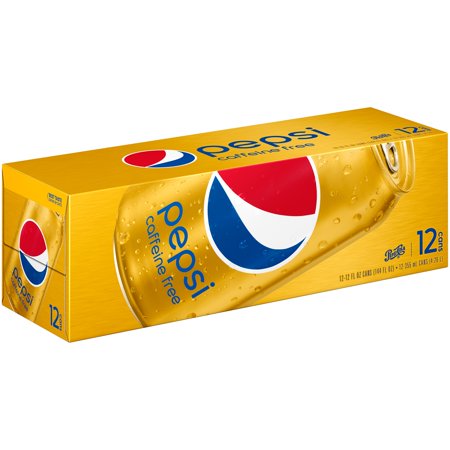 Pepsi Cola, Caffeine Free 12 - 12 Fl Oz (355 Ml) Cans 144 Fl Oz (4.26 Lt)