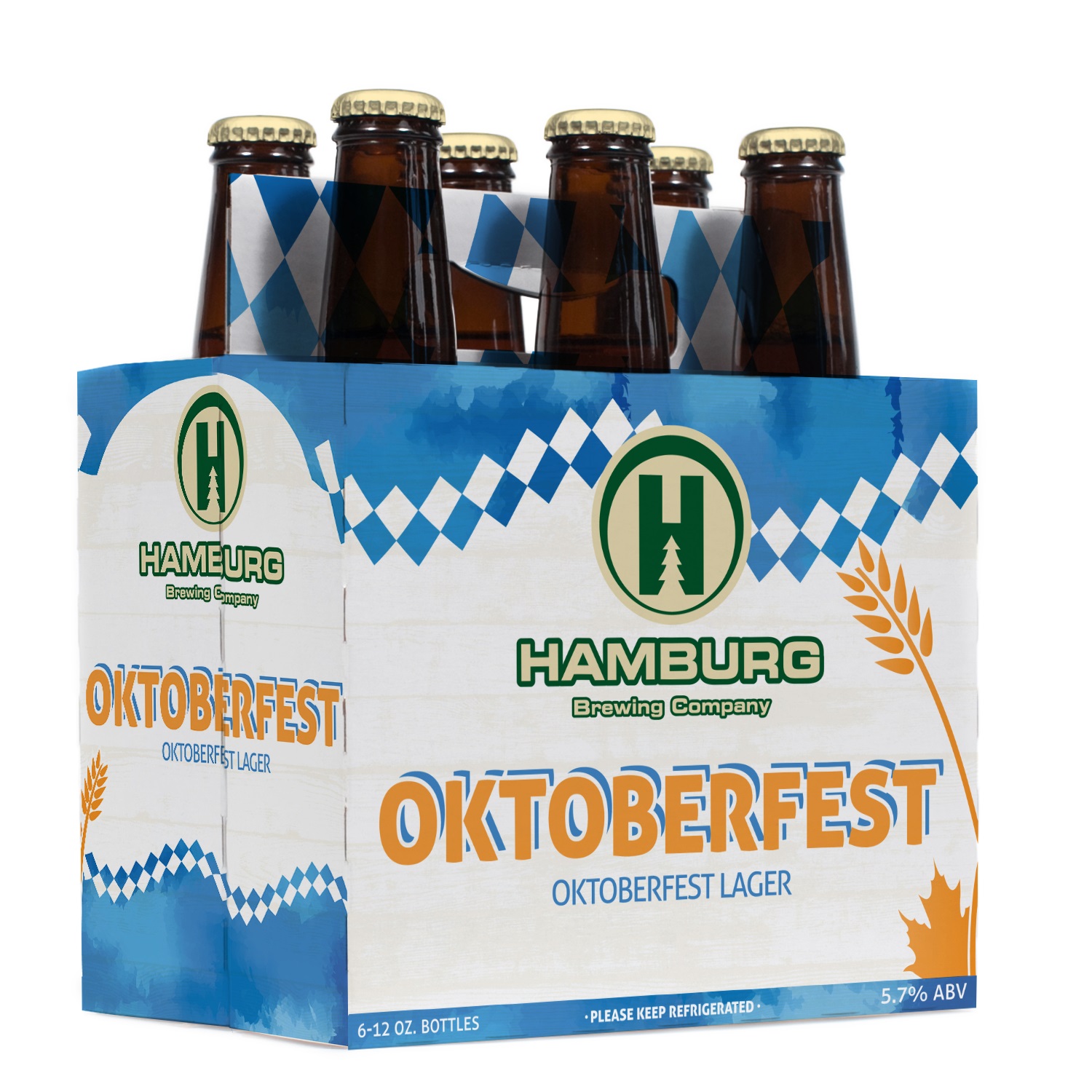 Hamburg Oktoberfest, 6 Pack, 12 Fl Oz Bottles