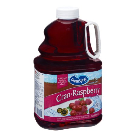 Ocean Spray 100% Juice Cran Raspberry Pomegranate Flavor, 3 LT (Pack of 6)