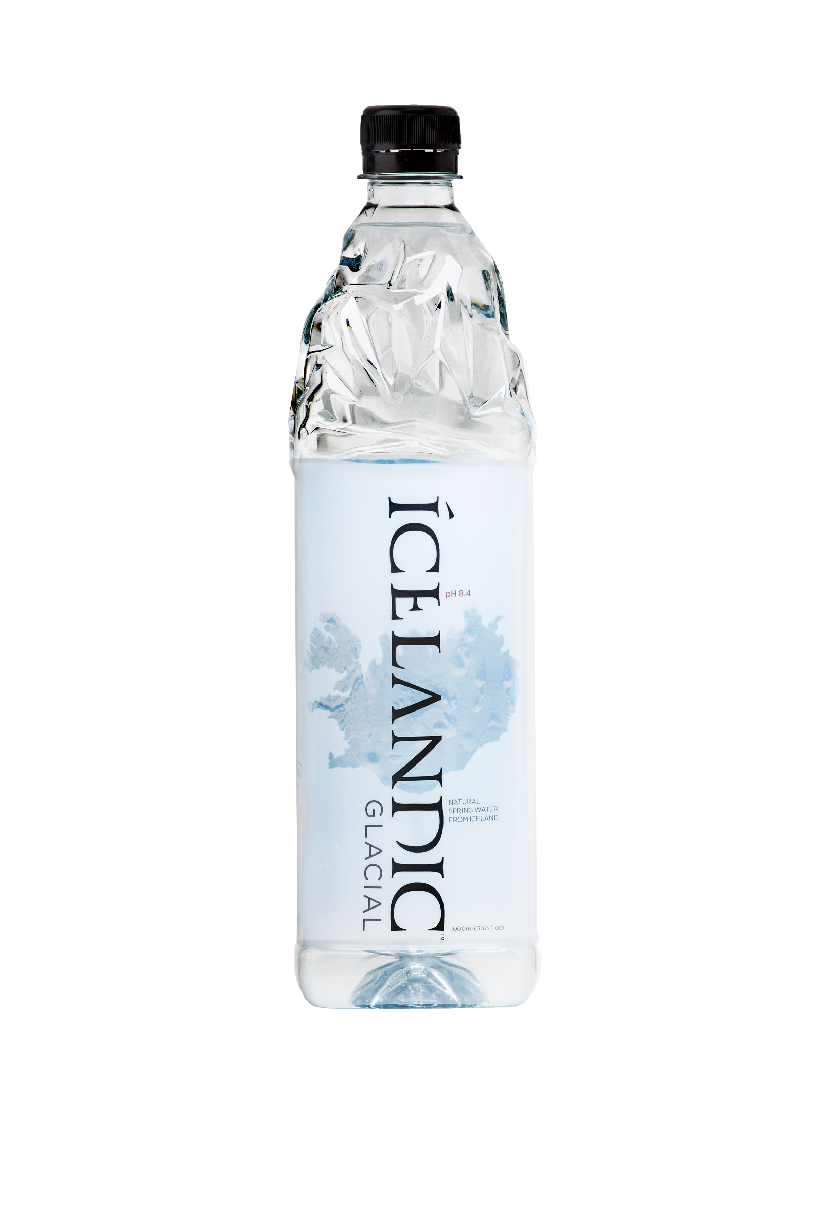 Celandic Glacial Natural Spring Water  12 Pack  33.8 Fl. Oz. Bottles