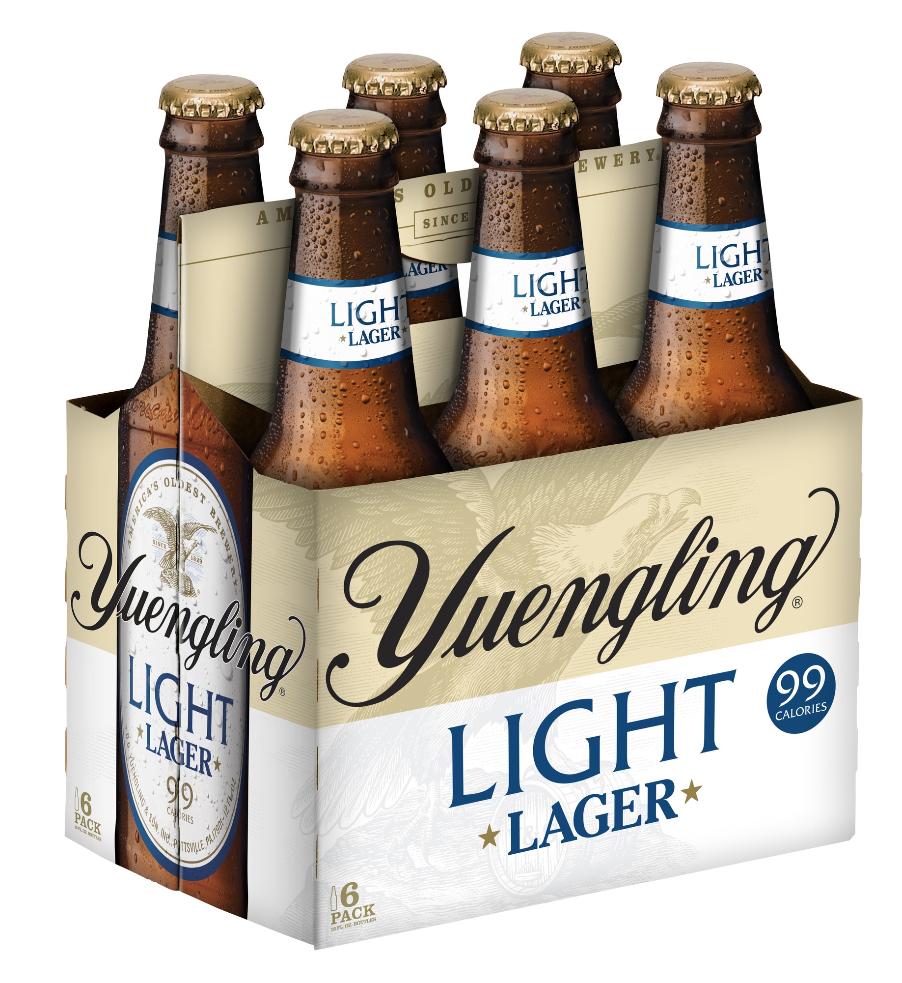 Yuengling Light Lager - Beer - 6x 12oz Bottles