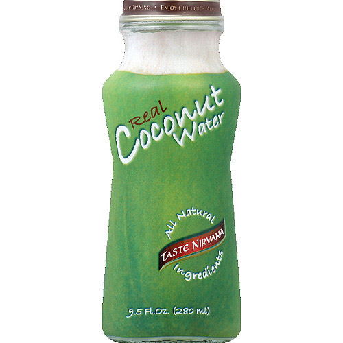 Taste Nirvana Real Coconut Water  9.5 Fl Oz  (Pack of 12)