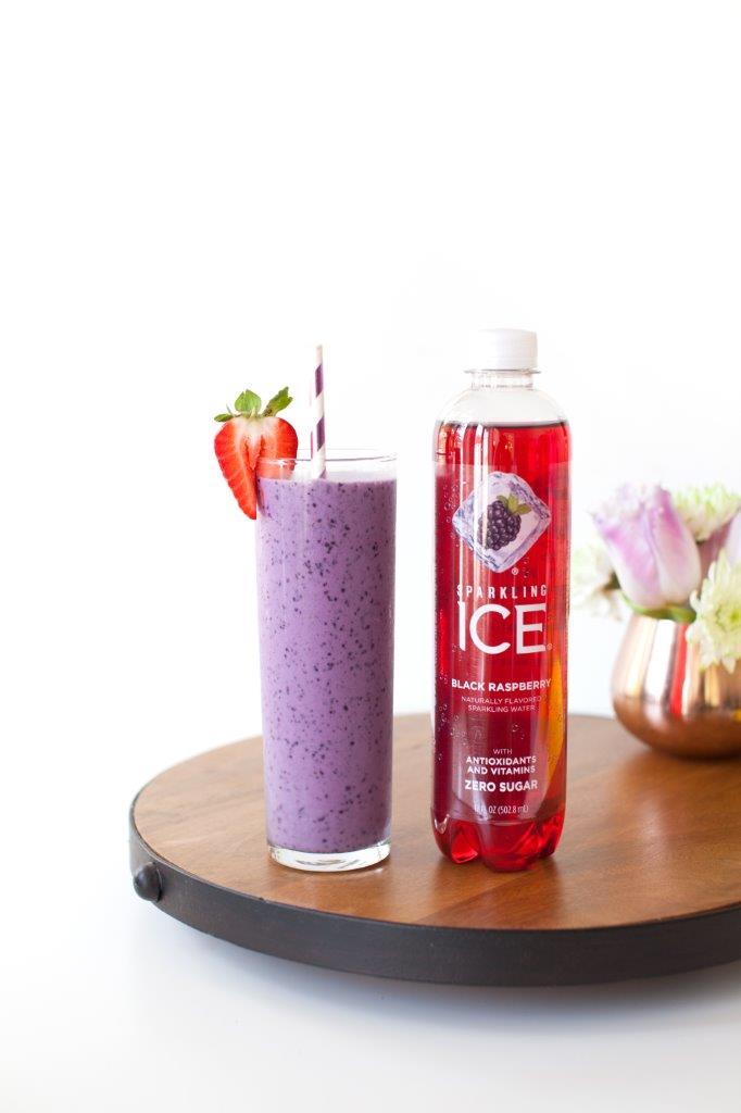 Sparkling Ice® Naturally Flavored Sparkling Water  Black Raspberry 17 Fl Oz  (Pack of 12)