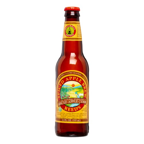 Reeds Sparkling Spiced Apple Cider Brew, 12 Fl Oz, 4 Ct (Pack of 6)