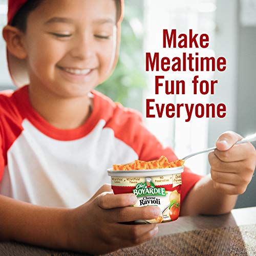 Chef Boyardee Cheese Ravioli, Microwavable Bowl, 7.5 Ounce, Pack of 12 thumbnail