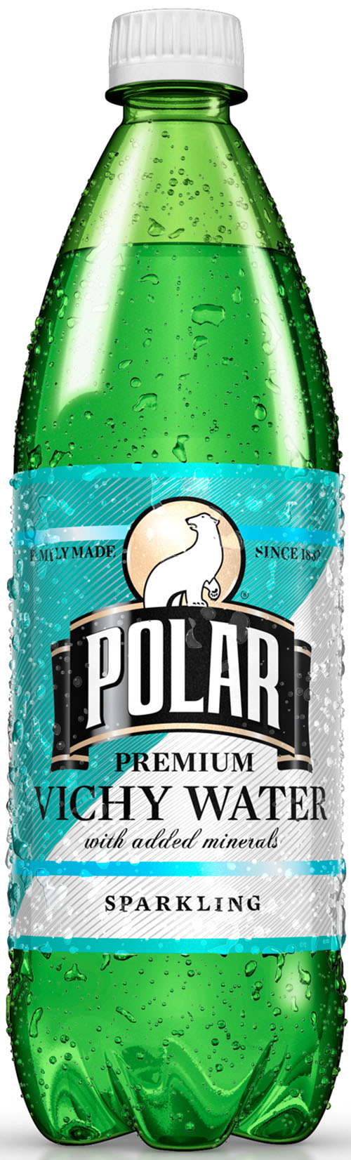 Polar Vichy Water, 33.8 Fl Oz, 12 Count