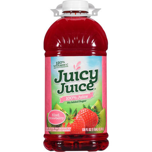 Juicy Juice 100% Juice  Kiwi Strawberry  128 FL OZ Bottle