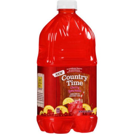 Country Time Fruit Juice, Cherry Lemonade, 64 Fl Oz, 1 Count