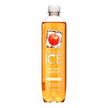 Sparkling Ice Naturally Flavored Sparkling Water, Crisp Apple, 17 Fl Oz, 12 Count
