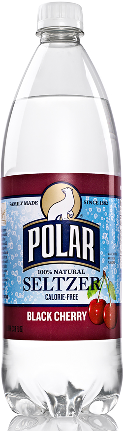 Polar Sparkling Water  33.8 Fl Oz  12 Count Bottles
