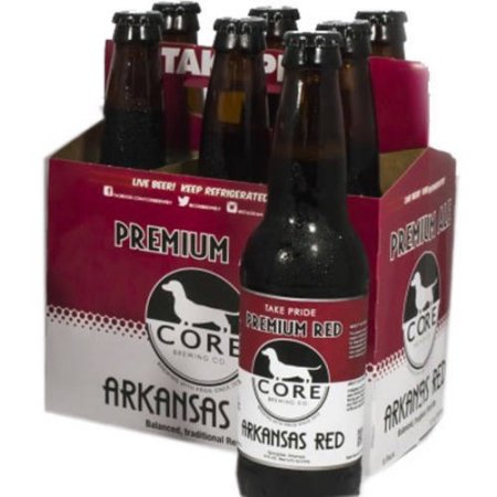 Core Arkansas Red Ale, 6 Pack, 12 Fl Oz Bottle