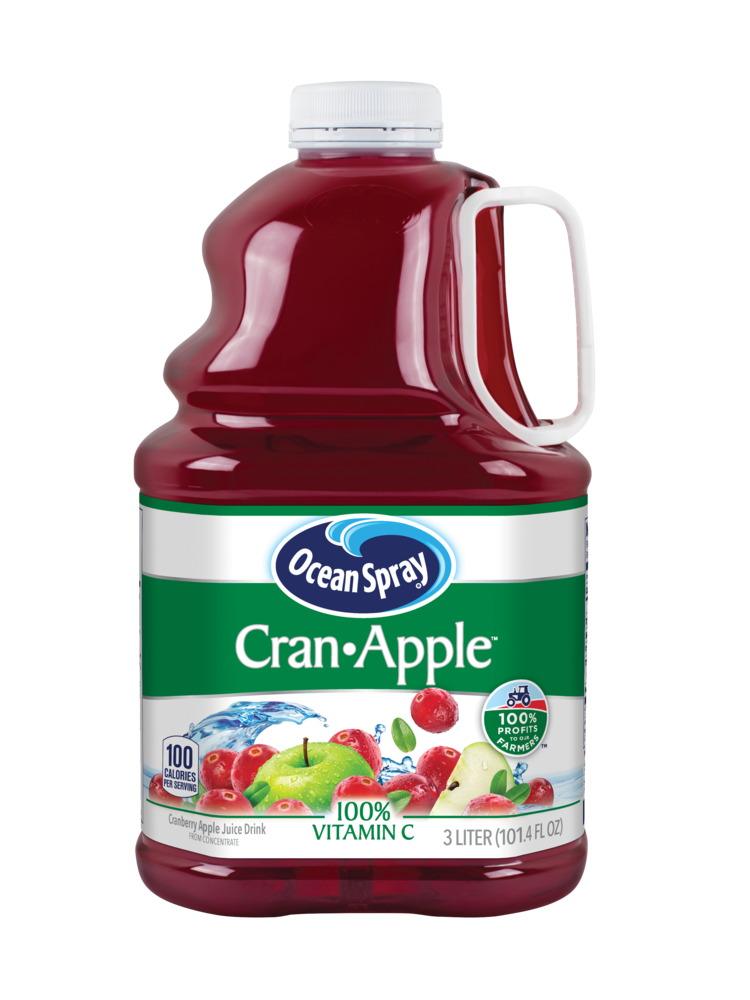 Ocean Spray Cranberry Apple Juice Drink  101.4 Fl Oz