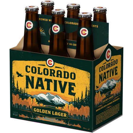 Colorado Native Golden Lager, 6 Pack 12 Fl Oz