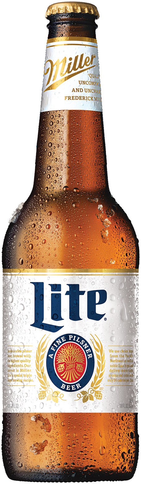 Miller Lite Beer, American Lager, 18 Fl. Oz. Light Beer Bottle, 4.2% ABV