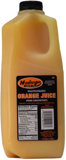 Marburger Farm Dairy Orange Juice, 64 Oz