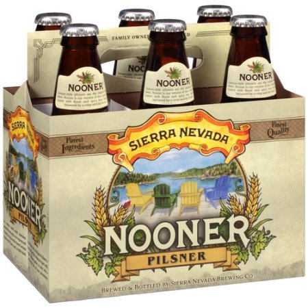 Sierra Nevada Nooner Pilsner Beer 6 Pack, 12 Fl Oz