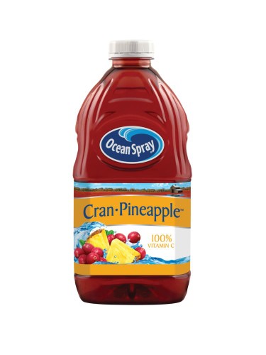 Ocean Spray, Cranberry Pineapple Juice Drink, 64 Oz (Case of 8)