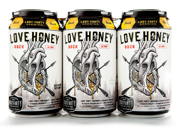 Lost Forty Pale Ale Honey Bock, 6 Pack, 12 Fl Oz