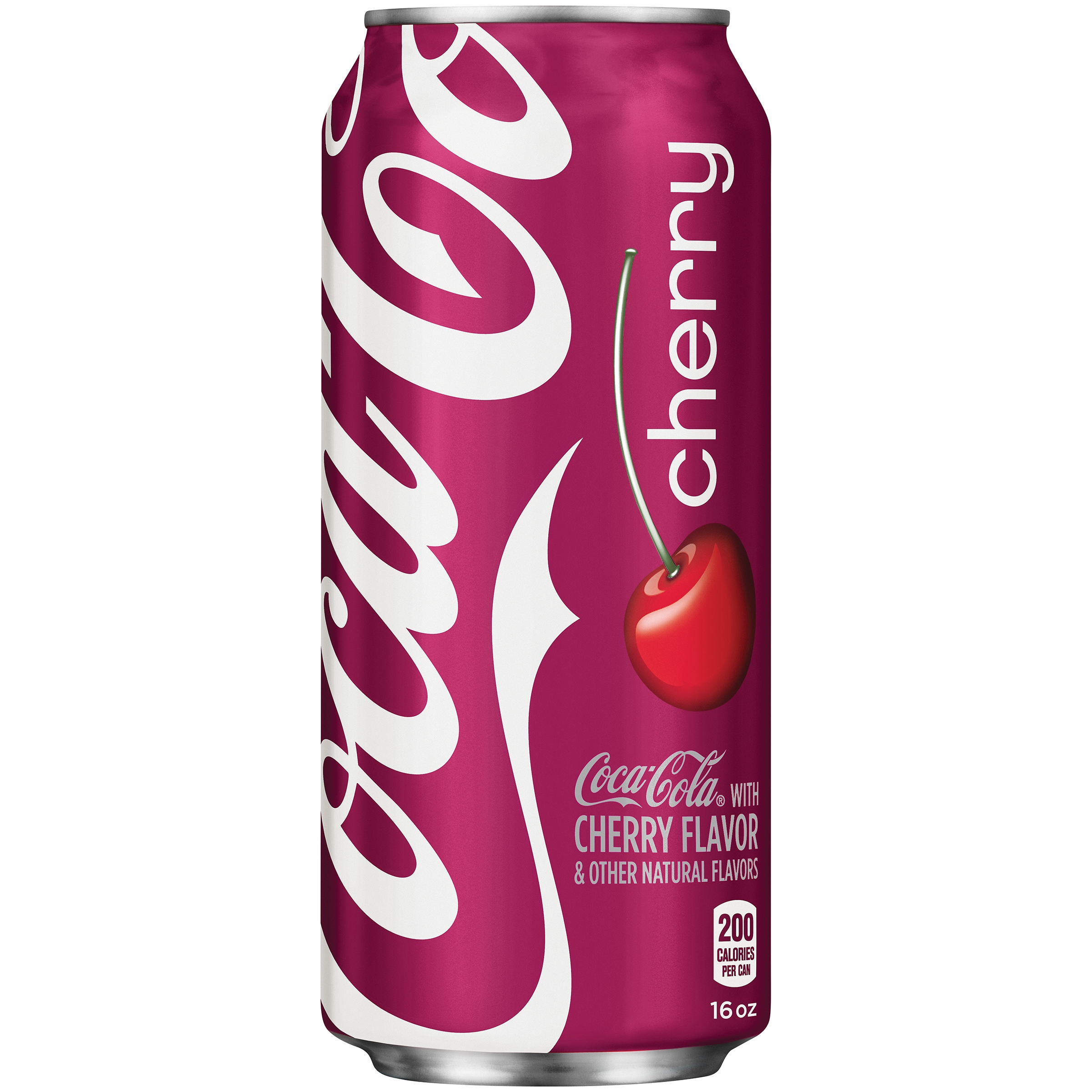 Coca-Cola Cherry Soda Pop  16 Fl Oz Can