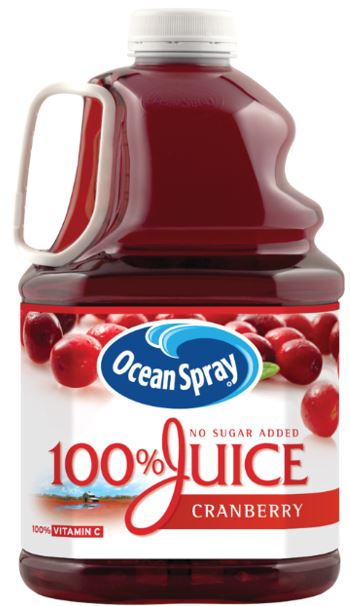 Ocean Spray® 100% Juice Cranberry Juice Blend  101.4 Fl Oz Bottle