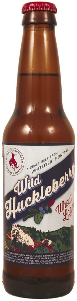 Great Northern Wild Huckleberry Wheat Lager, 6 Pack, 12 Fl Oz Bottle