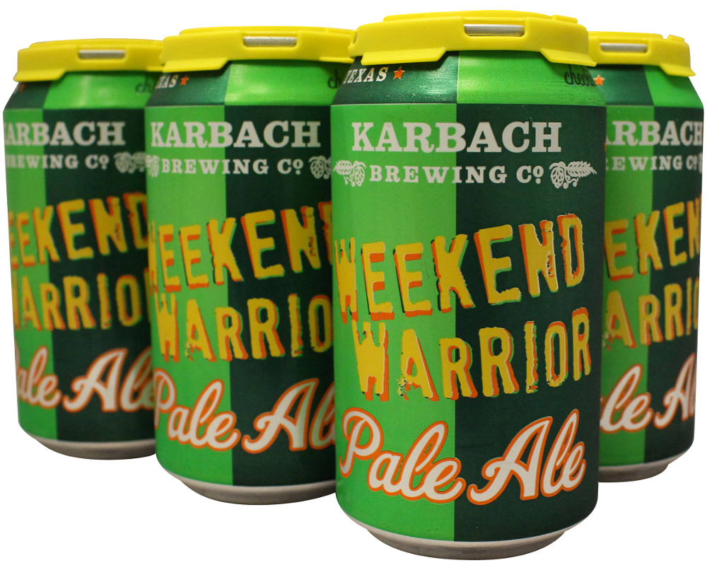 Karbach Weekend Warrior Pale Ale, 6 Pack, 12 Fl Oz Cans