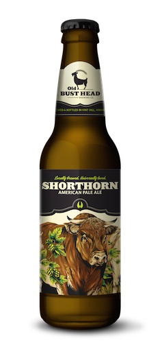 Old Bust Head Shorthorn American Pale Ale, 6 Pack, 12 Fl Oz Bottles
