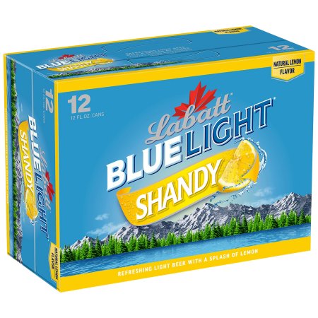 Labatt Blue Light Shandy Beer 12-12 Fl. Oz. Cans