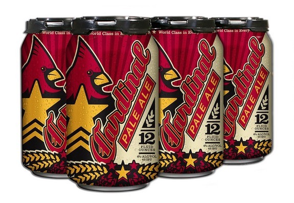 Nebraska Cardinal Pale Ale, 6 Pack, 12 Fl Oz Can