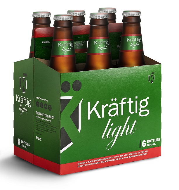 Kraftig Light Beer, 6 Pack, 12 Fl Oz