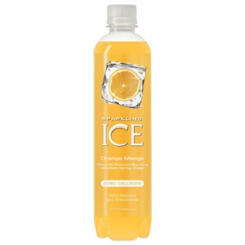 Sparkling Ice Naturally Flavored Sparkling Water, Orange Mango, 17 Fl Oz