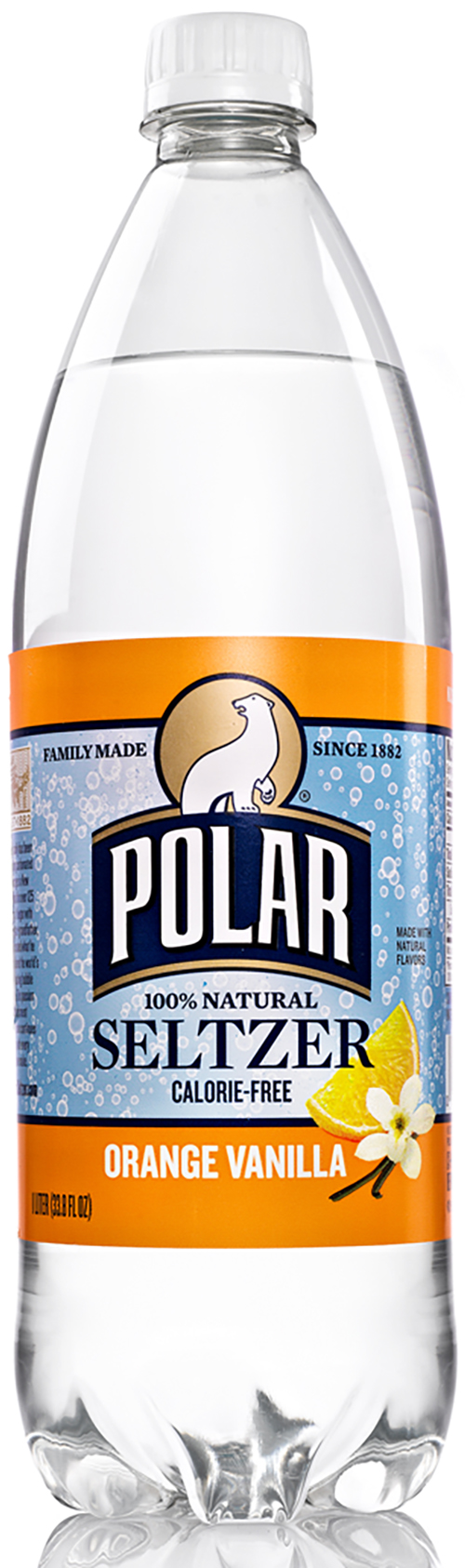 Polar Sparkling Water  33.8 Fl Oz  12 Count Bottles