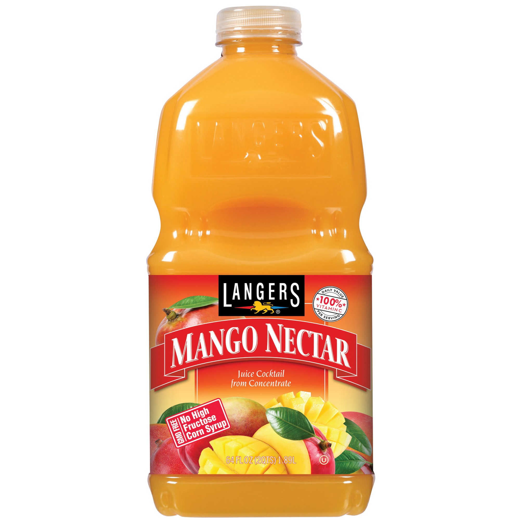 Langers Juice Drink  Mango Nectar Cocktail  64 Fl Oz