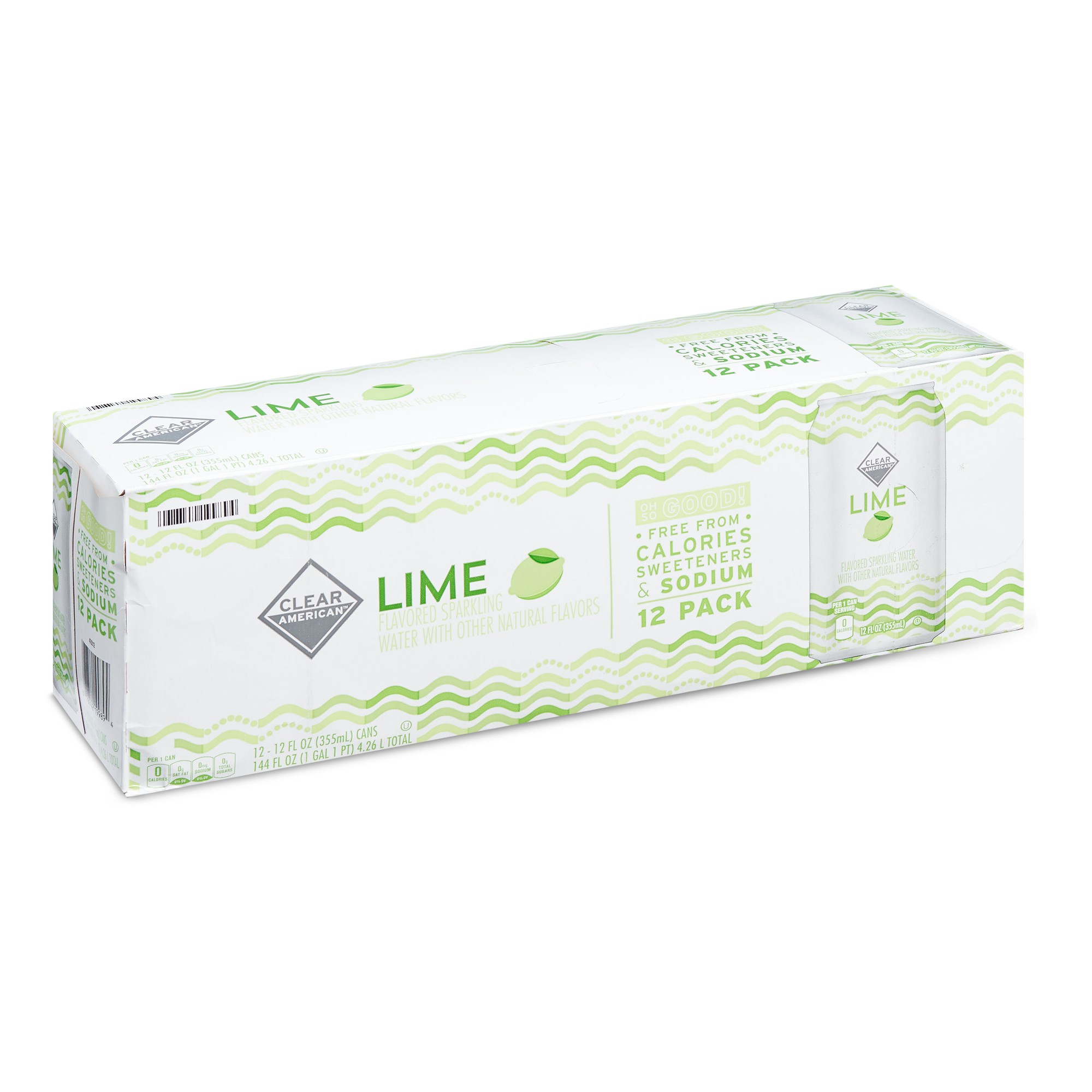 Lime Flavored Sparkling Water