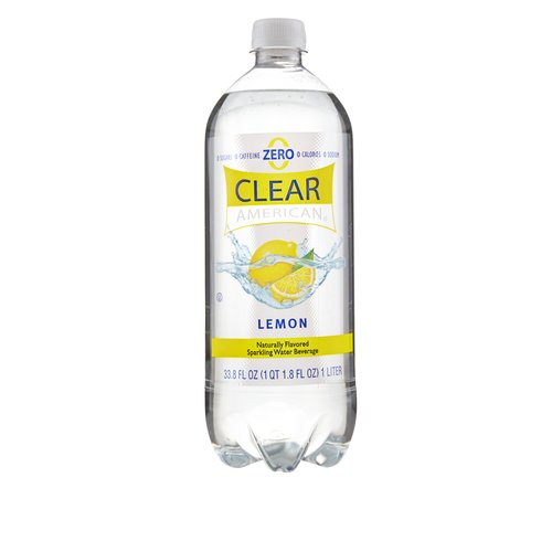 Lemon Flavored Sparkling Water Beverage, Lemon