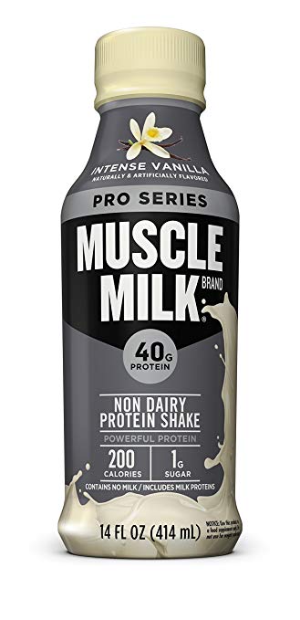 MUSCLE MILK Pro Advanced Nutrition Protein Shake, Intense Vanilla - 14 Fl Oz
