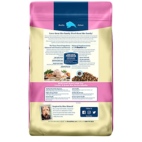 Blue Buffalo Life Protection Formula Natural Adult Small Breed Dry Dog Food, Chicken and Brown Rice 15-lb thumbnail