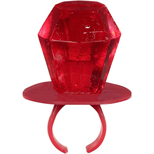 Ring Pop Individually Wrapped Red Cherry Bulk Lollipop Easter Pack - 30 Count Cherry Flavored Lollipop Suckers - Fun Candy for Easter Decorations  Bas thumbnail