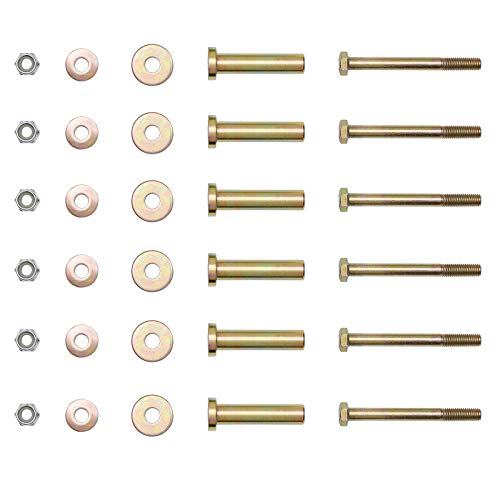 HQPASFY Mower Anti Scalp Deck Wheel Kit Set of 6 Replacement for Bad Boy 022-5234-98 Exmark 103-4051 103-7263 & Many Bore 5/8