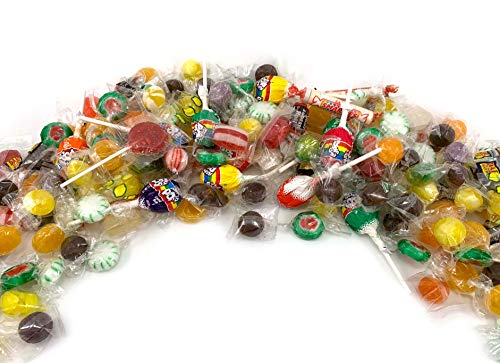 Halloween Candy Assortment Tootsie Roll, Smarties, Rain Blo Pops, Fruit Hard Candy, and More, 3 Pound Bag thumbnail