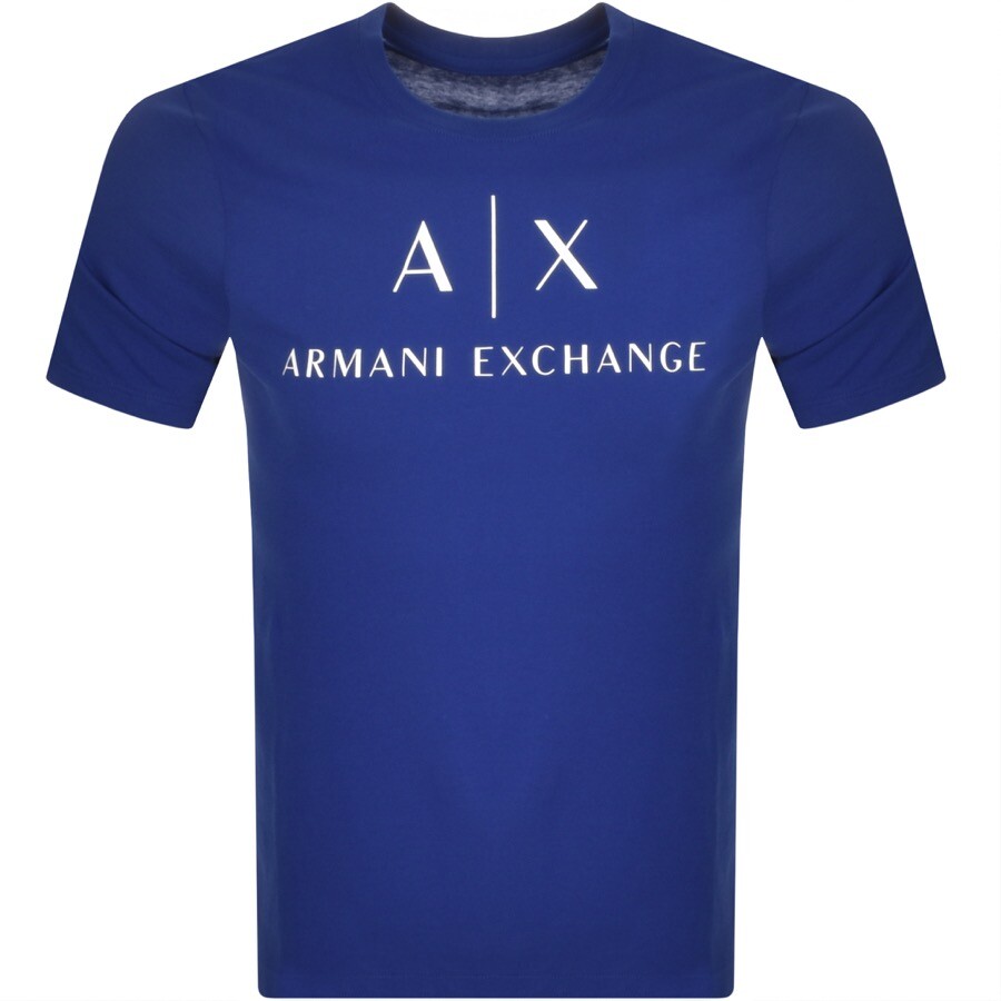 Armani Exchange Core Logo T-Shirt Colour: 1507 Ultramarine, Size: M