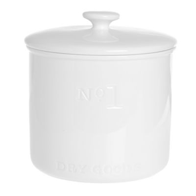 Our Table Simply White Small Canister