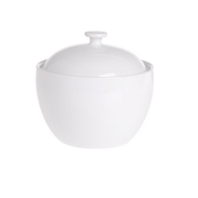 Our Table Simply Porcelain Sugar Bowl, 13 Oz, White