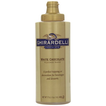 Ghirardelli White Chocolate Flavored Sauce  17 Ounce Bottles