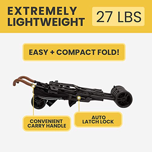 PowerGlyde Plus Side X Side Double Stroller in Black - Jeep 11808-001 thumbnail