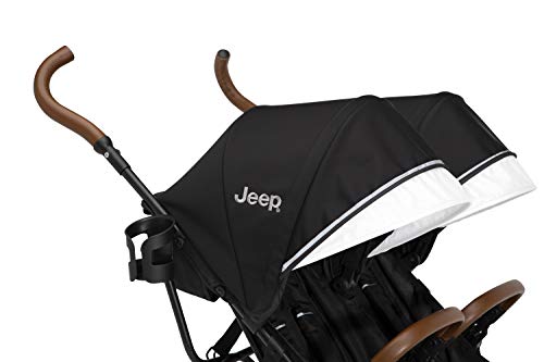 PowerGlyde Plus Side X Side Double Stroller in Black - Jeep 11808-001 thumbnail