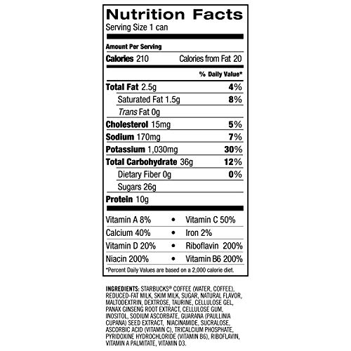 Starbucks, Doubleshot Energy Drink, Coffee, 15 Oz Cans (12 Pack) thumbnail