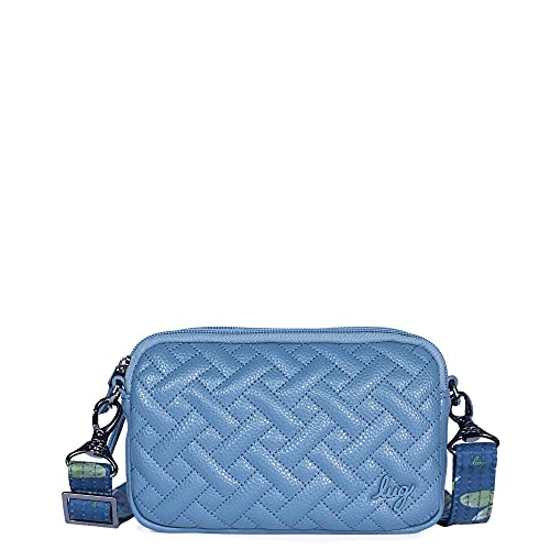 Lug Women's Vegan Faux-Leather Convertible Hip Pouch-Coupe VL, Slate Blue, Large