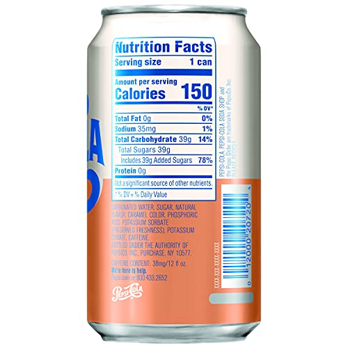 Pepsi Soda Shop  Cream Soda Cola  12 Fl Oz  12 Count Cans thumbnail