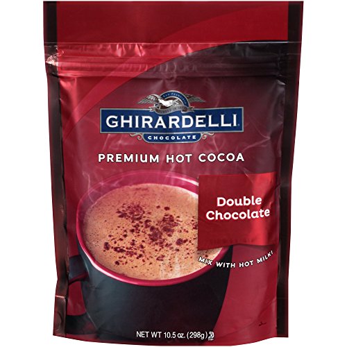 Ghirardelli Double Chocolate Premium Hot Cocoa, 10.5 Ounce (Pack of 3) thumbnail